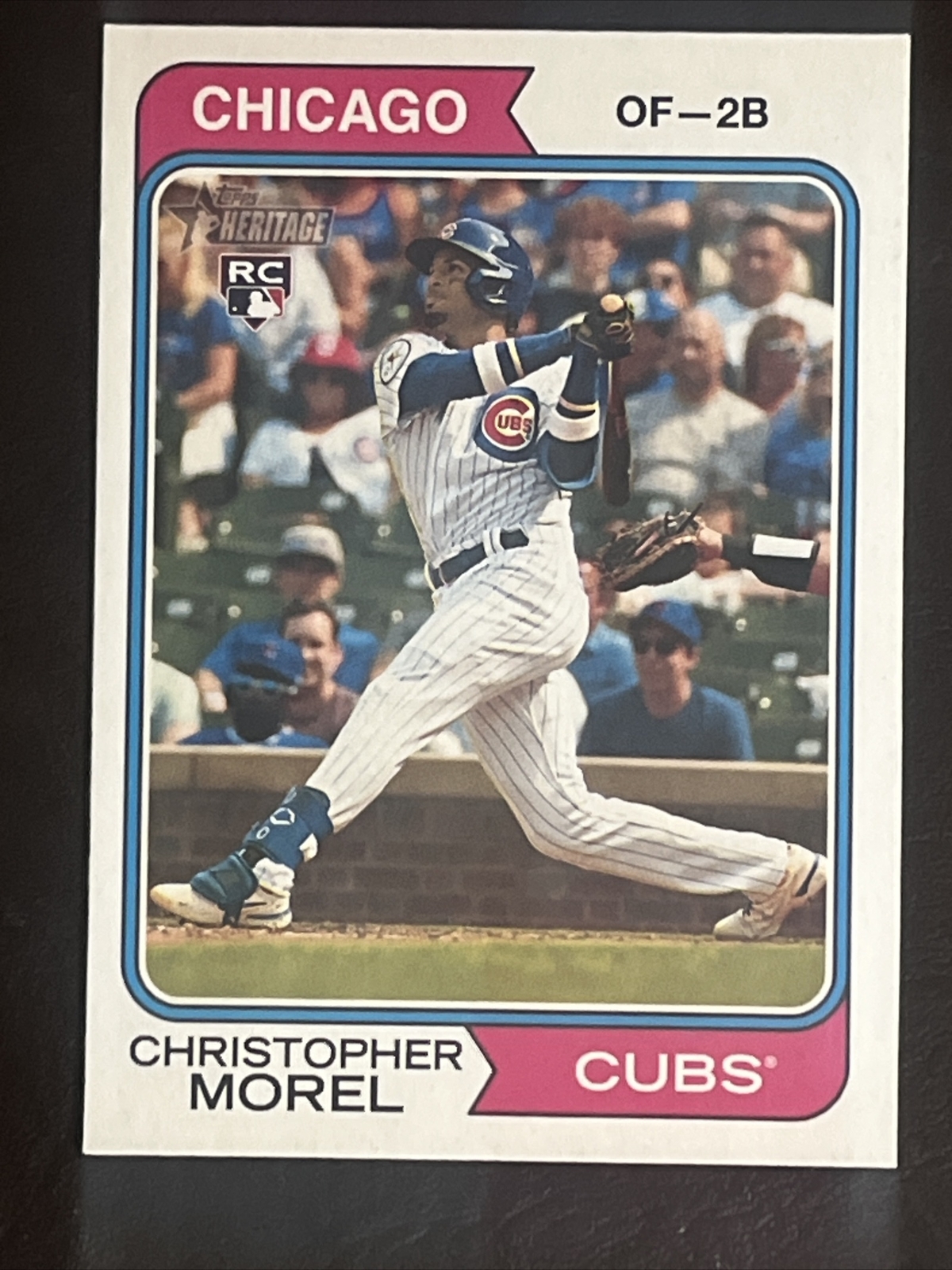 2023 Topps Heritage Baseball #110 CHRISTOPHER MOREL RC