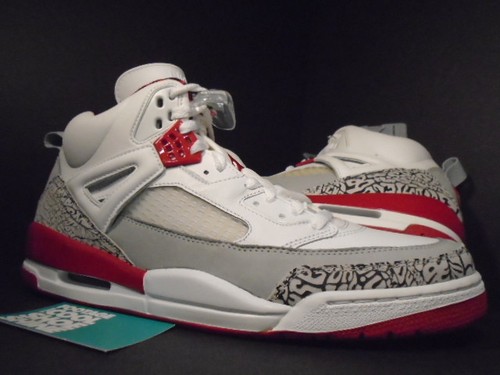 2007 NIKE AIR JORDAN SPIZIKE WHITE FIRE 