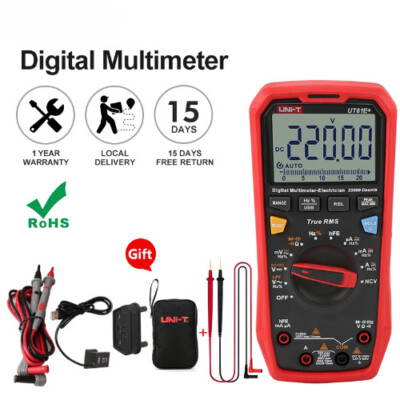  Digital Multimeter Tester Unit True RMS Auto Range 6000 Counts DC AC 1000V