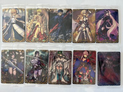 Fate Grand Order Wafer Card Singles (Super Rares)