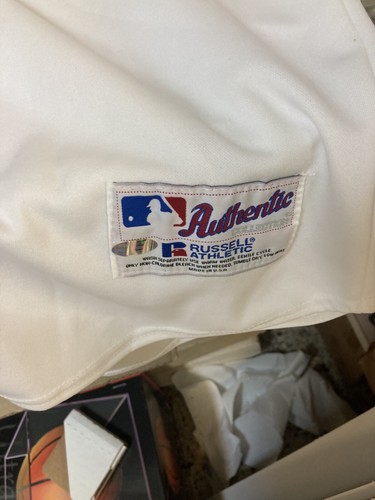 Manny Ramirez Signed Russell Authentic Red Sox Jersey Beckett and Steiner Holos - Picture 5 of 6