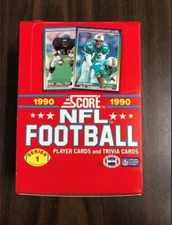 1990 Score Football Single Card - You Pick (Last Name A-L) - Buy 1 Get 1/2 OFF!