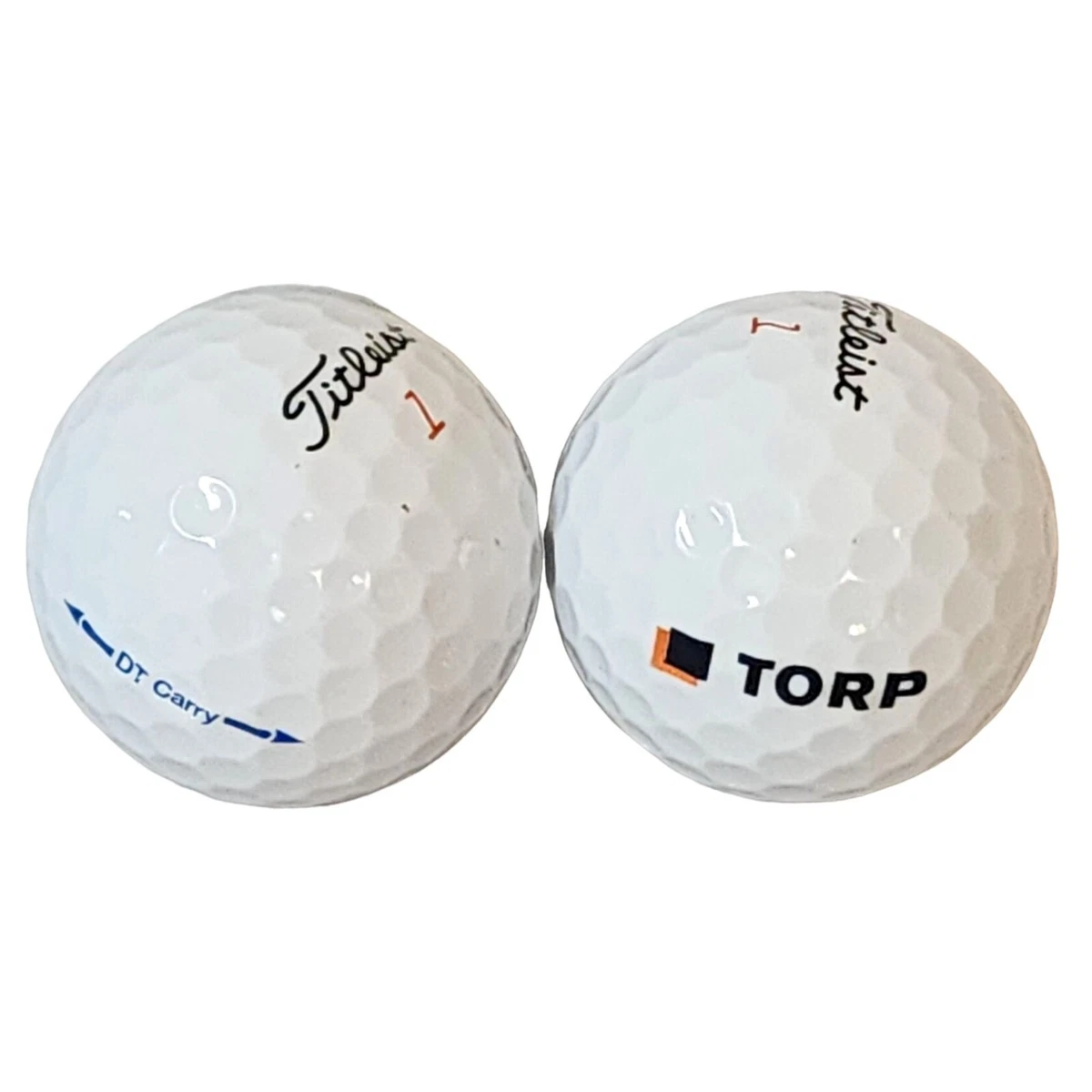 Titleist Golf Ball On Tee