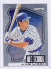 2022 Prizm Baseball Old School #OS-4 Ryne Sandberg - Chicago Cubs