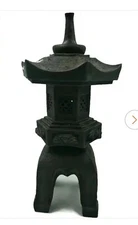 SDS-1G1M-GR-PAGO Solar Decorative Statue, Gray 