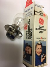 BGB/BGK SOUND REPRODUCER LAMP GE 4V .75AMPS  NOS