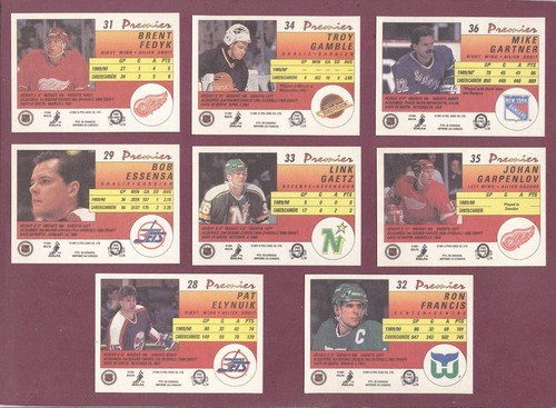 1990-91 O PEE CHEE 90-91 OPC PREMIER NHL HOCKEY CARD 1-132 SEE LIST - Picture 67 of 265