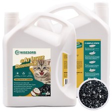 6Pcs 4LBS Cat Litter Deodorizer Activated Carbon, Odor Eliminator Absorbers