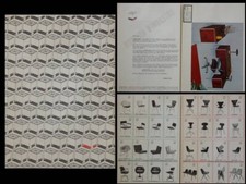 BROCHURE MOBILIER LAMBERT BEAL - 1965 - ARNE JACOBSEN, ROBIN DAY, HARRY BERTOIA