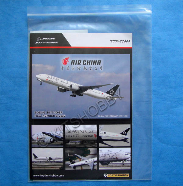 TOPTIERHOBBY 1/200 Boeing 777-300ER - Air China (Star Alliance