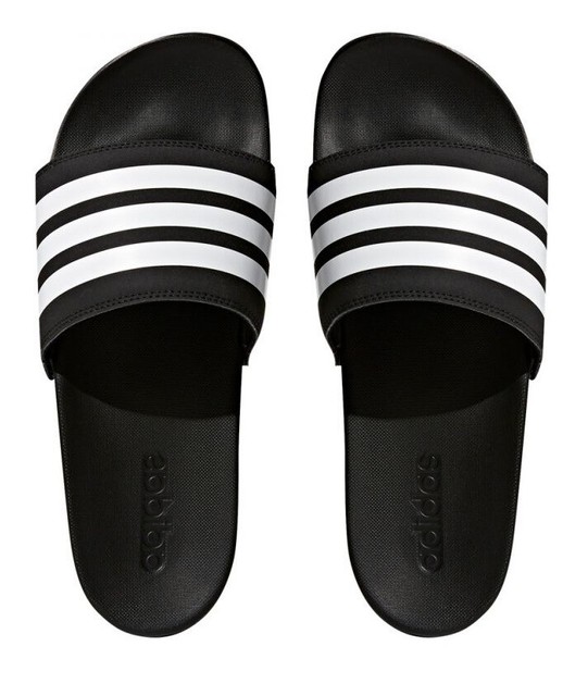 adidas men's adilette cloudfoam plus slides