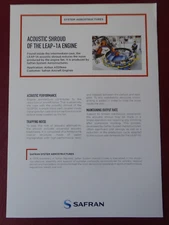 DOCUMENT SAFRAN SYSTEM AEROSTRUCTURES NACELLE AIRBUS A320neo AIRLINER LEAP-1A