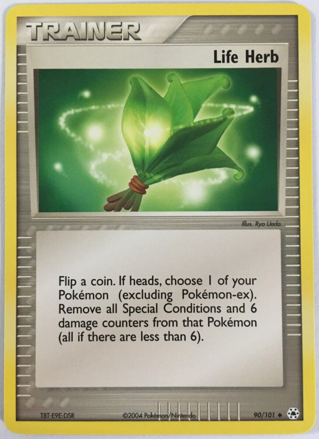 POKEMON LIFE HERB 90/101 EX HIDDEN LEGENDS UNCOMMON NEAR MINT