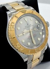 Rolex Yacht-Master 16623 Bicolore 18K Oro Giallo & Ss Quadrante Argento Data