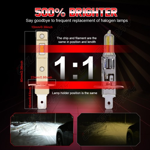 For 2003-2006 Dodge Sprinter 2500 LED Headlights High&Low Dual Beam Super White - Picture 16 of 21