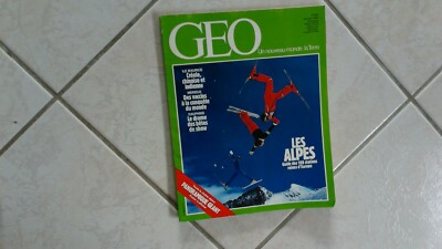 Nr. 83 Januar 1986-GEO MAGAZIN-Magazin-LOT-ALPEN-Skigebiete Vintage-Insel Mauritius!