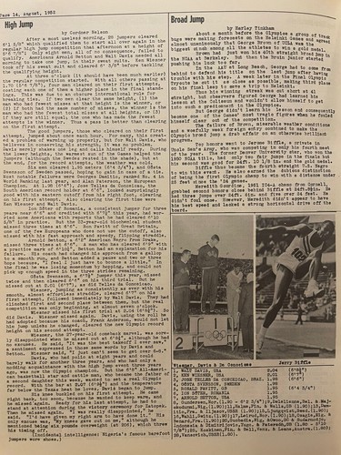 1952 Track and Field News August Helsinki Olympic issue - Picture 14 of 24