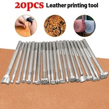 Leather Stamping Tools Set Different Shape Pressing Punch Set Leather Craft Tool