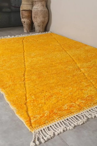 Moroccan Beni ourain rug Custom Handmade Berber wool Ourain Rug Wool berber - Picture 4 of 7