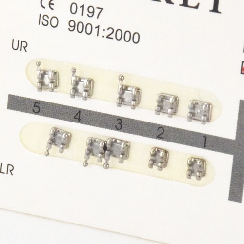 Dental Bracket Ultradünner Monoblock MIM Edgewise ROTH MBT 022 018 345 Haken - Bild 47 von 48