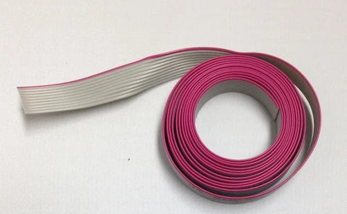 Flat cable 10 Pin 10 Wires IDC Ribbon Roll 6 ft. Long 12mm wide 