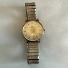 Vintage Timex Gold Tone Quartz Men’s Water Resistant Watch Parts Repair