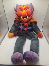 1997 STUFFINS Halloween Dracula Vampire Hanging 22" Tie Dye Plush Decoration 