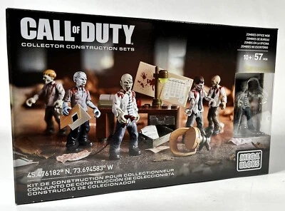 Mega Bloks DLC01 - Call of Duty Zombies Office Mob - 57 Teile EOL-NEU/OVP - Bild 1 von 4