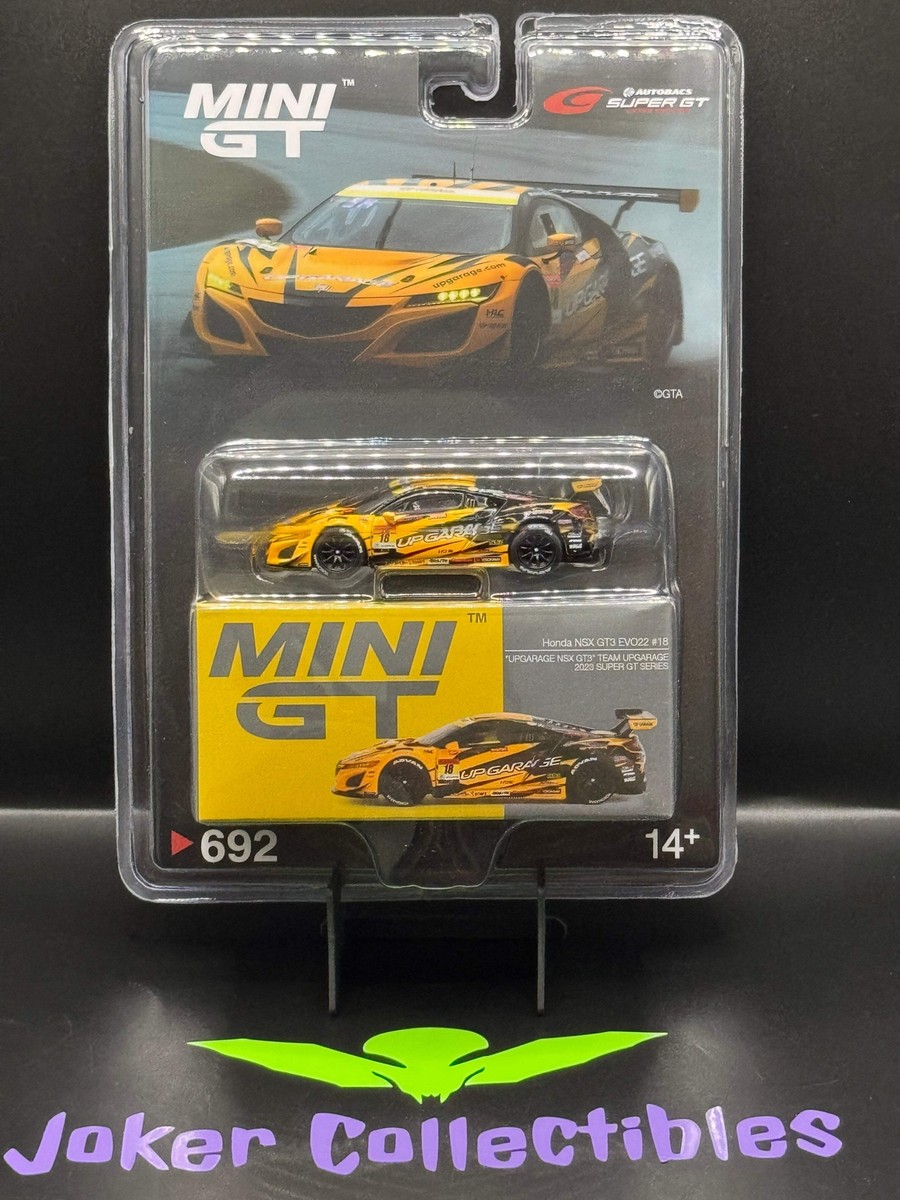 Mini GT #692 Honda NSX GT3 EVO22 #18 TEAM UPGARAGE 2023