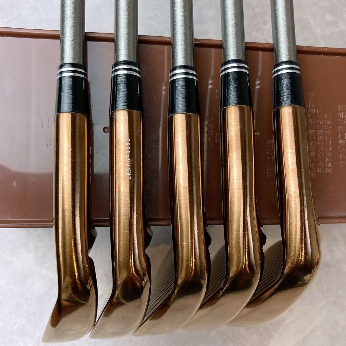 RomaRo Ray CX S20C Copper IP finish Iron set 6-pw RomaRo Ray CX S20C Copper IP finish Iron set 6-pw