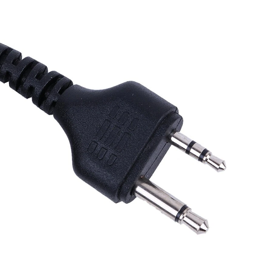 2 Pin PTT Earpiece Earphone Ear Hook MIC For MIDLAND Walkie Talkie G6/G7/G8/G9 - Image 2 of 4