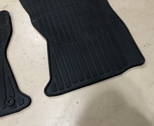 2018-2021 Subaru CrossTrek Factory All weather Runner Floor Mats Fronts - Picture 6 of 8