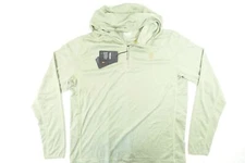 BASS OUTDOOR B COOL SEAGRASS GREEN XL LIGHT PERFORMANCE HOODIE SWEATER MENS NEW