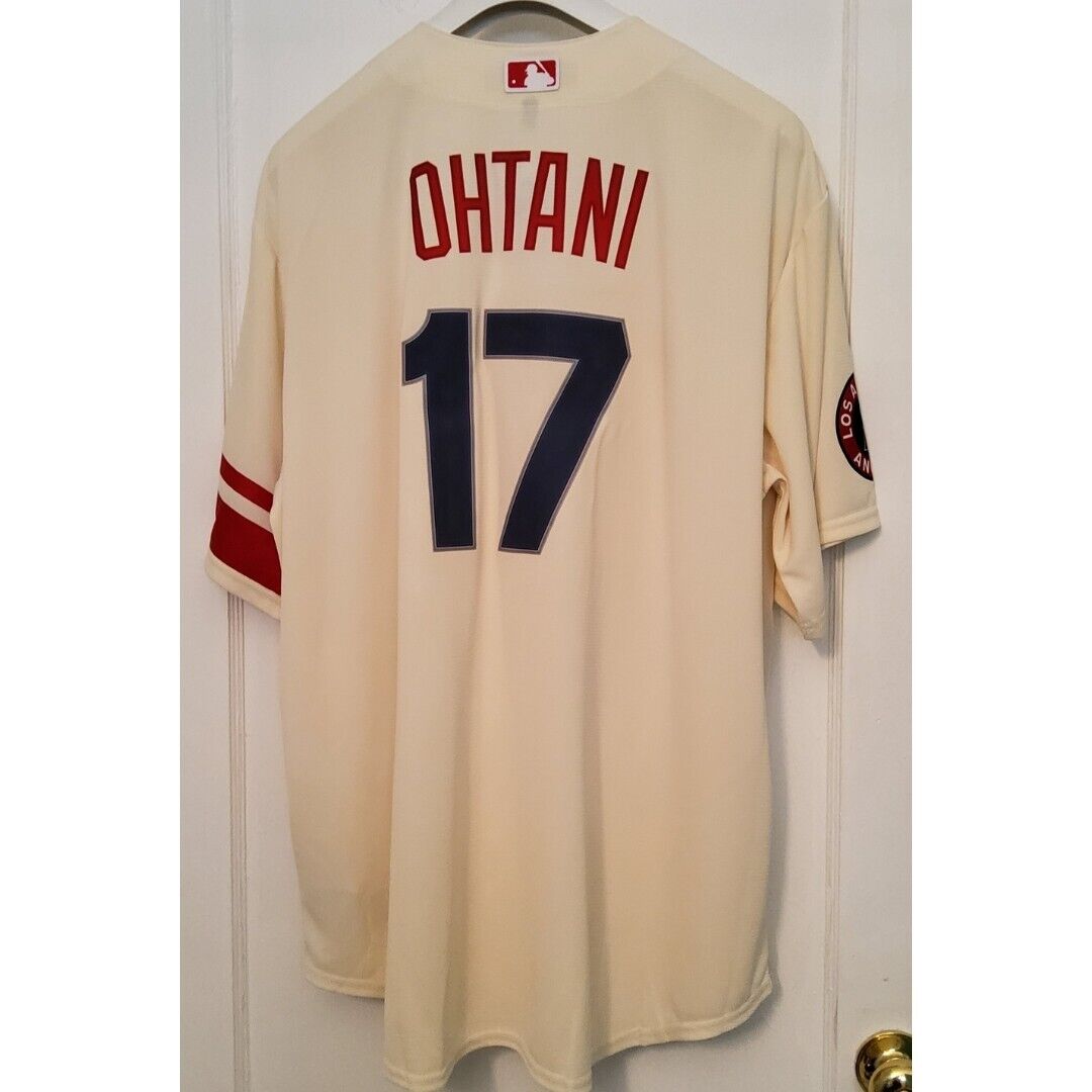 Shohei Ohtani #17 Nike MLB Los Angeles Angels City Connect Shohei Ohtani #17 Nike MLB Los Angeles Angels City Connect
