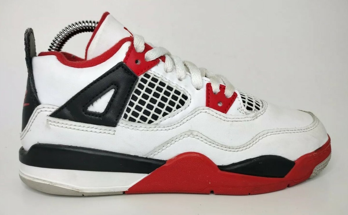 Nike Air Jordan 4 Retro OG PS Fire Red 2020 BQ7669-160 Size