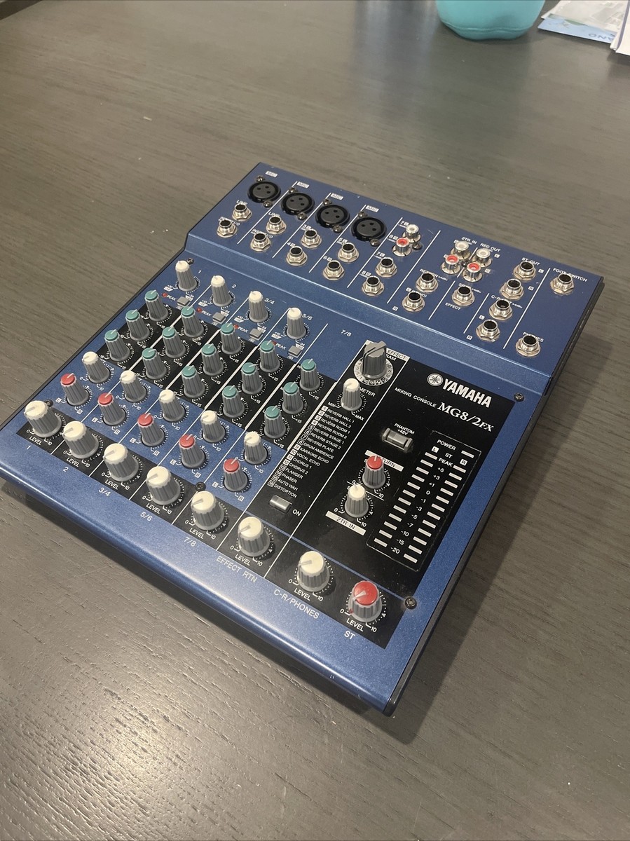 YAMAHA MG8/2FX Mixing Console Blue | eBay YAMAHA MG8/2FX Mixing Console Blue | eBay