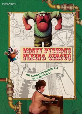  Monty Python's Flying Circus: The Complete Series 1-4 [New DVD] Fully Restored 