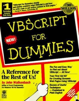 Vbscript for Dummies by John Walkenbach