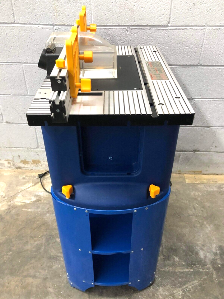 CENTRAL MACHINERY ROUTER W/ FULL SIZE TABLE ITEM # 91130 120V 60HZ ...