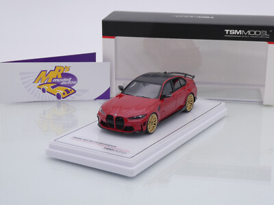 TSM Models 430600 # BMW M3 M-Performance (G80) Baujahr 2021 '' Toronto-Red '' 1:43