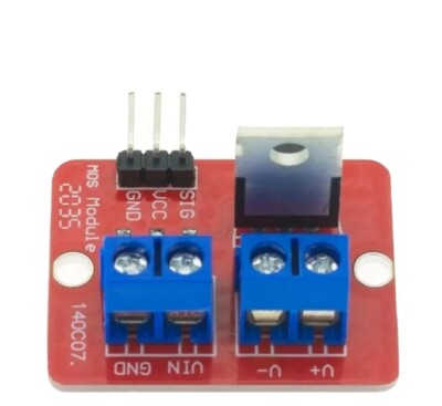 MOSFET IRF520 Modul N-Kanal Power-MOS Transistor Treibermodul LED Arduino