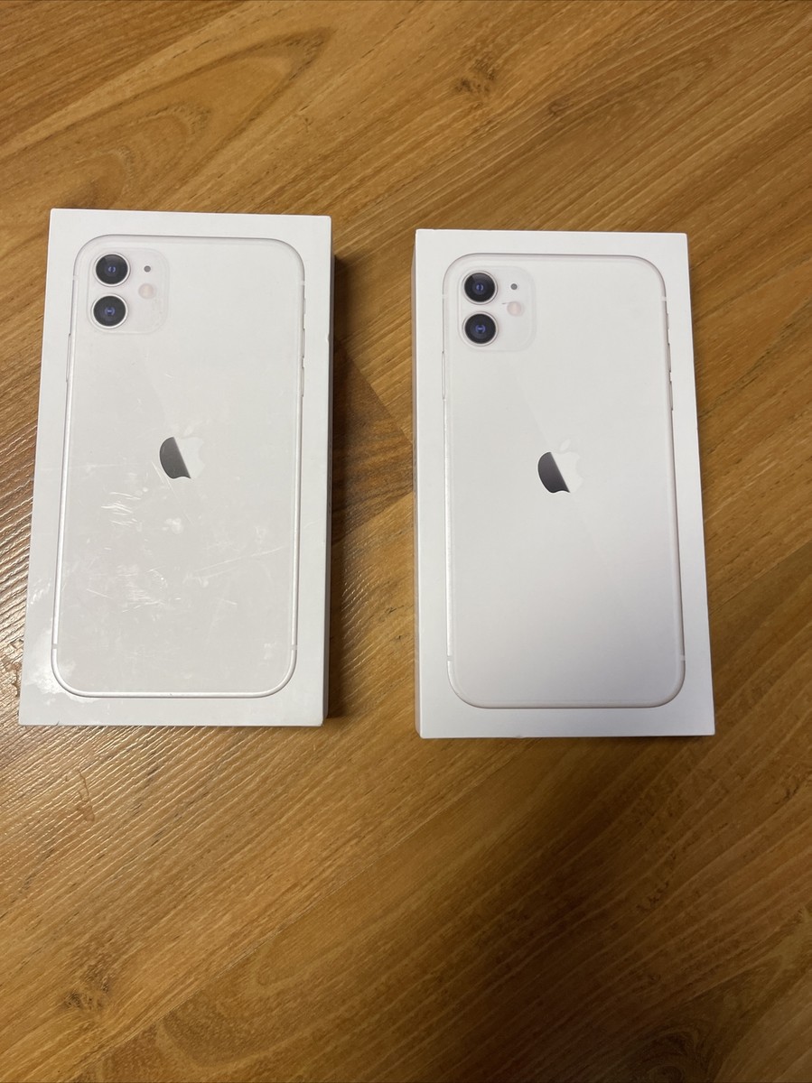 Apple iPhone 11 64GB White EMPTY BOX ONLY!! | eBay