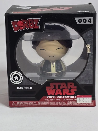 Funko Dorbz Star Wars 004 Han Solo Disney Store Exclusive Special Edition Sealed