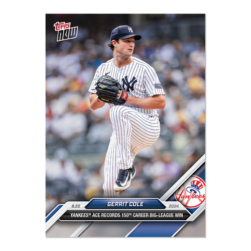 2024 Topps Now 580 Gerrit Cole