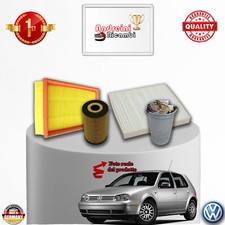 KIT TAGLIANDO 4 FILTRI xVW GOLF IV 1.9 TDI 96KW 130CV DAL 2001 -> 2007