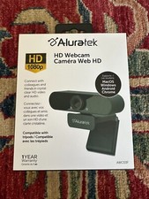 Aluratek HD 1080P Webcam Camera  Mic