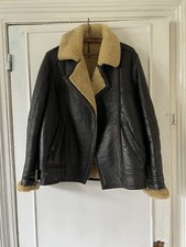 Genuine Vintage Lakeland Sheepskin Flying Jacket Size 10