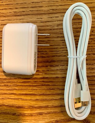 Class 2 Power Supply Input:100-240V~ 50/60Hz, Output:5V 1.0A, USB A to Mini USB