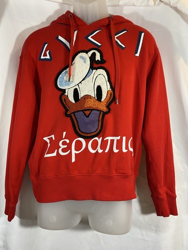 Gucci Disney Donald Duck Appliqué Red 