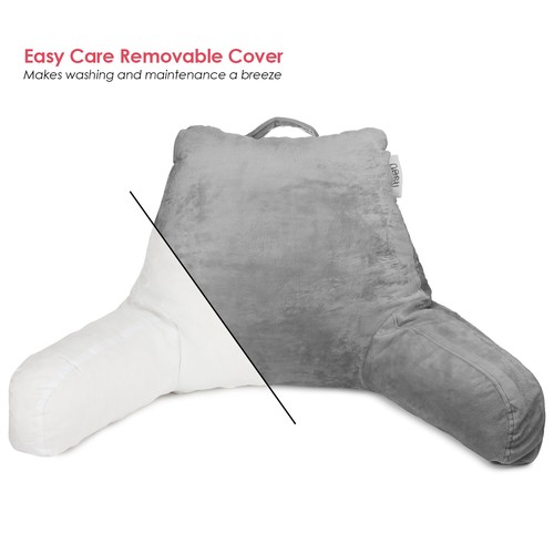 Bed Rest Reading Pillow for Kids & Teens Memory Foam TV Pillow With Arms Support - Picture 35 of 144
